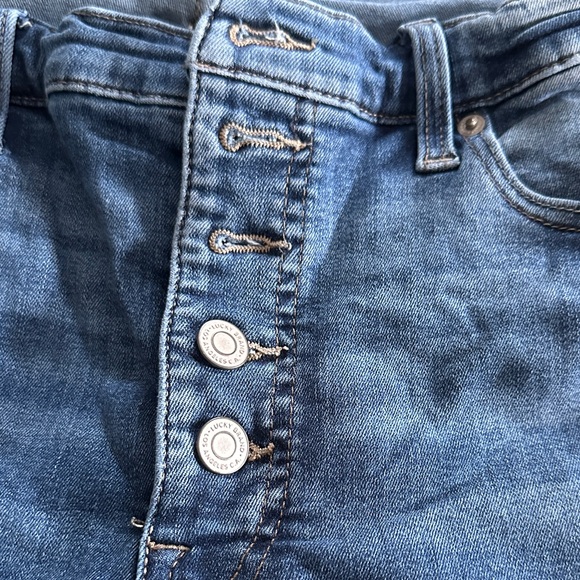 Lucky Brand Women's High Rise Jeans - Blue - Picture 5 of 9